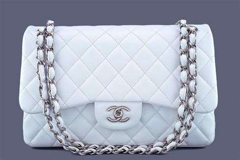 chanel flap bag 2018 white|white vintage chanel bag.